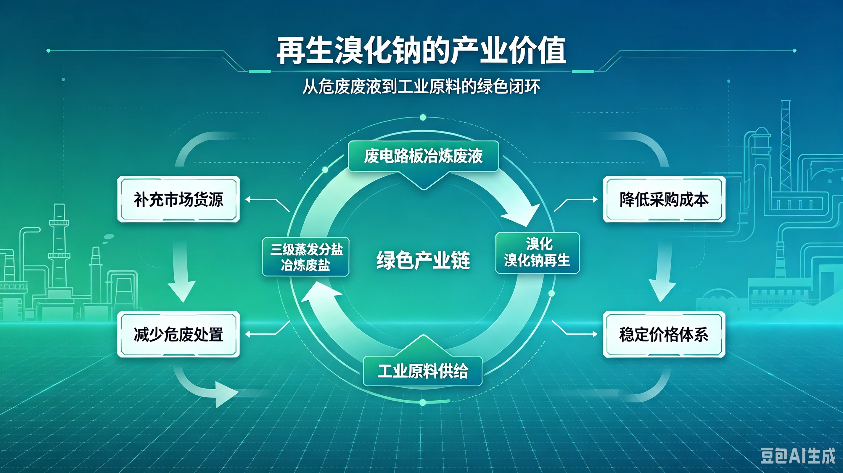 溴化鈉價格走勢及廢電路板煙氣資源化回收公益解析